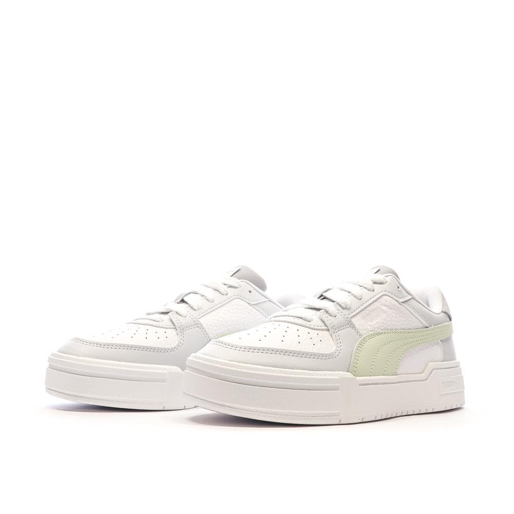 Baskets Blanche/Gris/Vert Femme Puma 394749-02 6