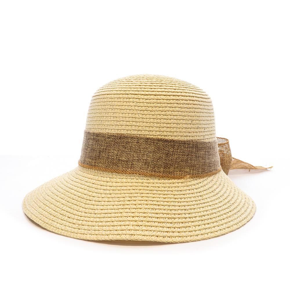 Chapeaux Beige Via Lorenzo Pan Coupe Naturel 1