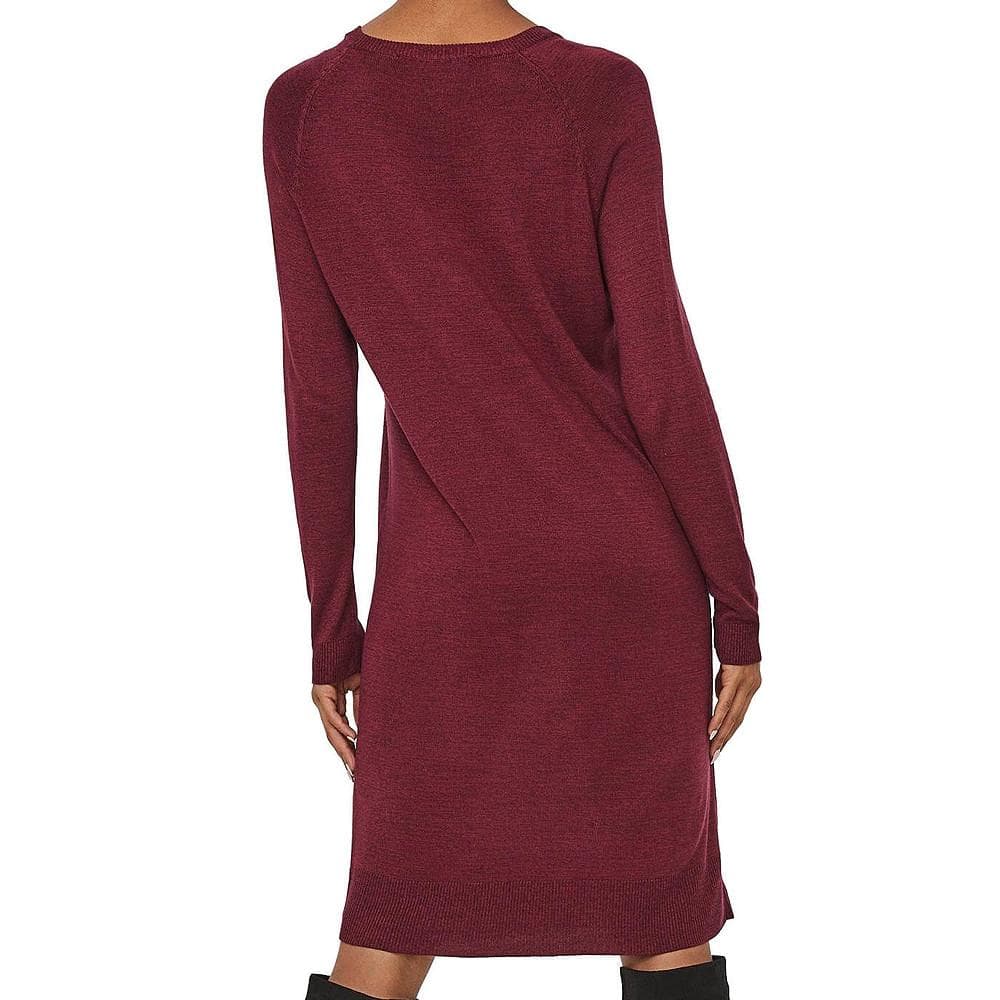 Robe Pull Bordeaux Femme Vero Moda Meghan 2