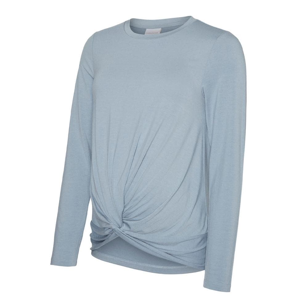 T-Shirt Bleu Femme Mamalicious Macy 2