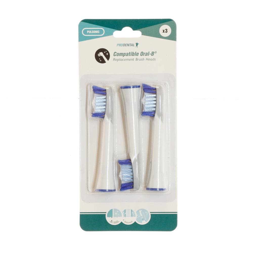 X3 Brossettes de Rechange Prodental Pulsonic 1