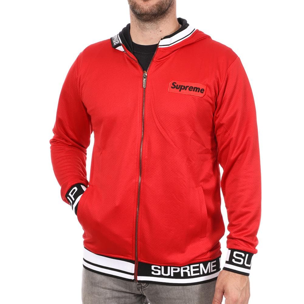 Veste de survêtement Rouge Homme Supreme Grip Shadow 1
