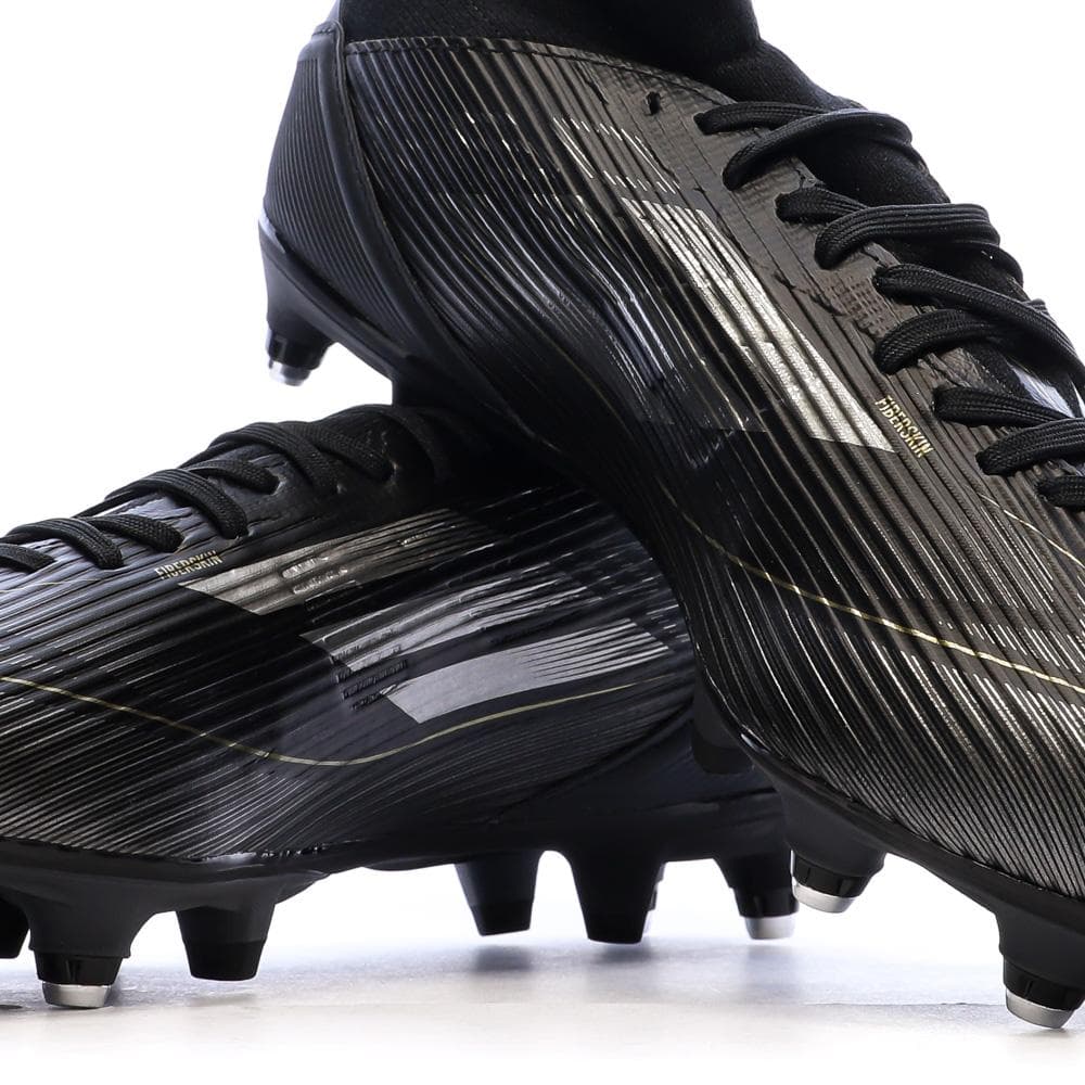 Chaussures de Foot Noires Adidas F50 League Mid SG 7