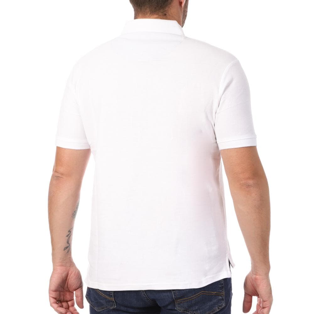Polo Blanc Homme Lee Cooper Opan 2