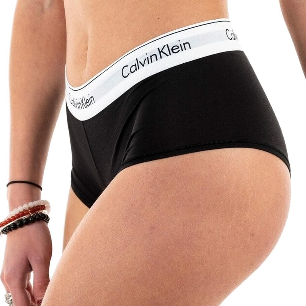 Shorty Noir Femme Calvin Klein Jeans Boyshort 1
