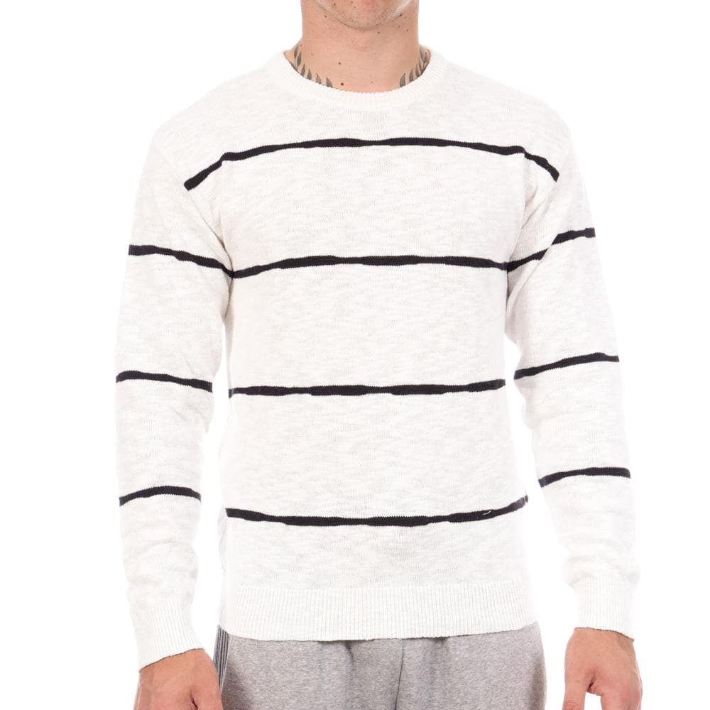 Pull Blanc/Noir Homme Teddy Smith Lizio 1
