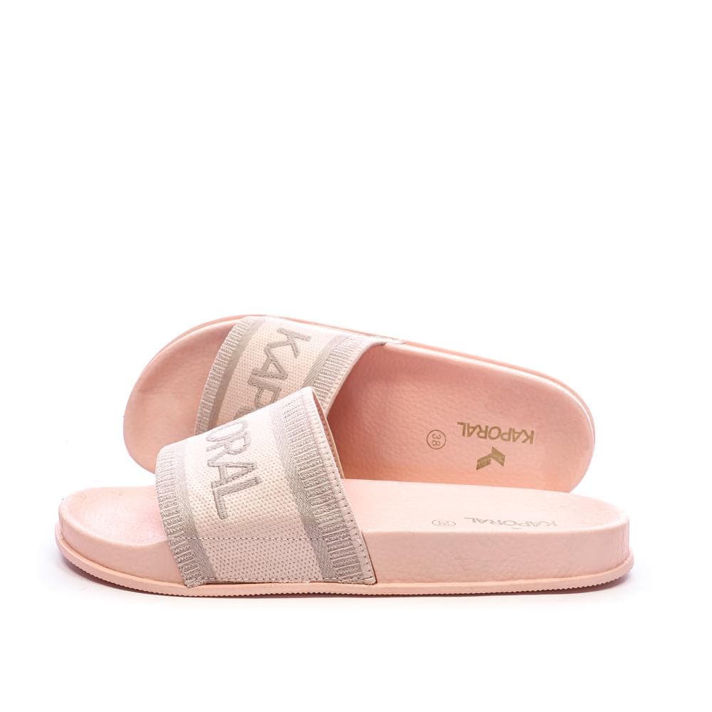 Claquettes Rose Femme Kaporal Tapioca 1