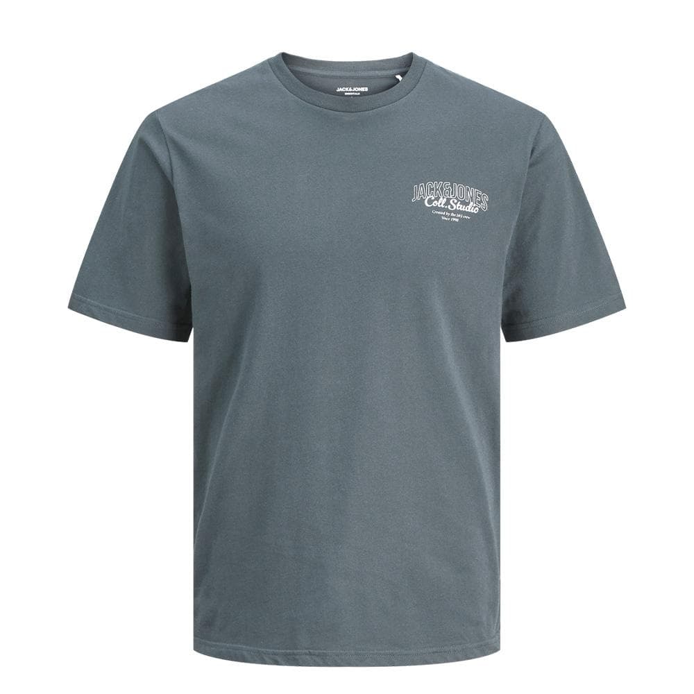 T-Shirt Bleu/Gris Homme Jack & Jone Koto 1