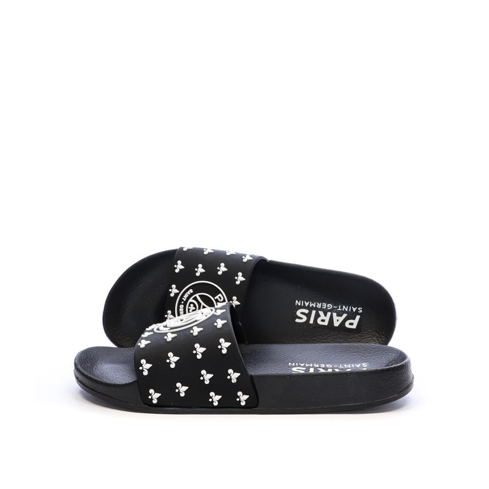Claquettes Noir/Blanch Mixte PSG Citral Jr 1