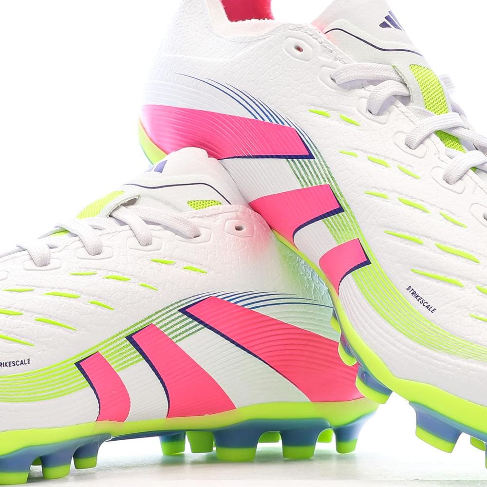 Chaussures de Foot Blanc/Rose Adidas Predator League 2G/3G 7