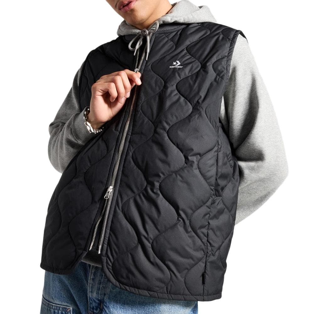 Veste Noire Homme Converse Vest 1