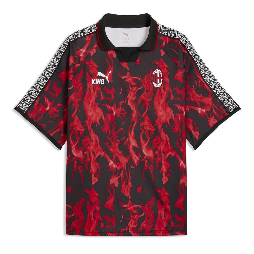 Milan Maillot de football Noir/Rouge Homme Puma Acm King 1