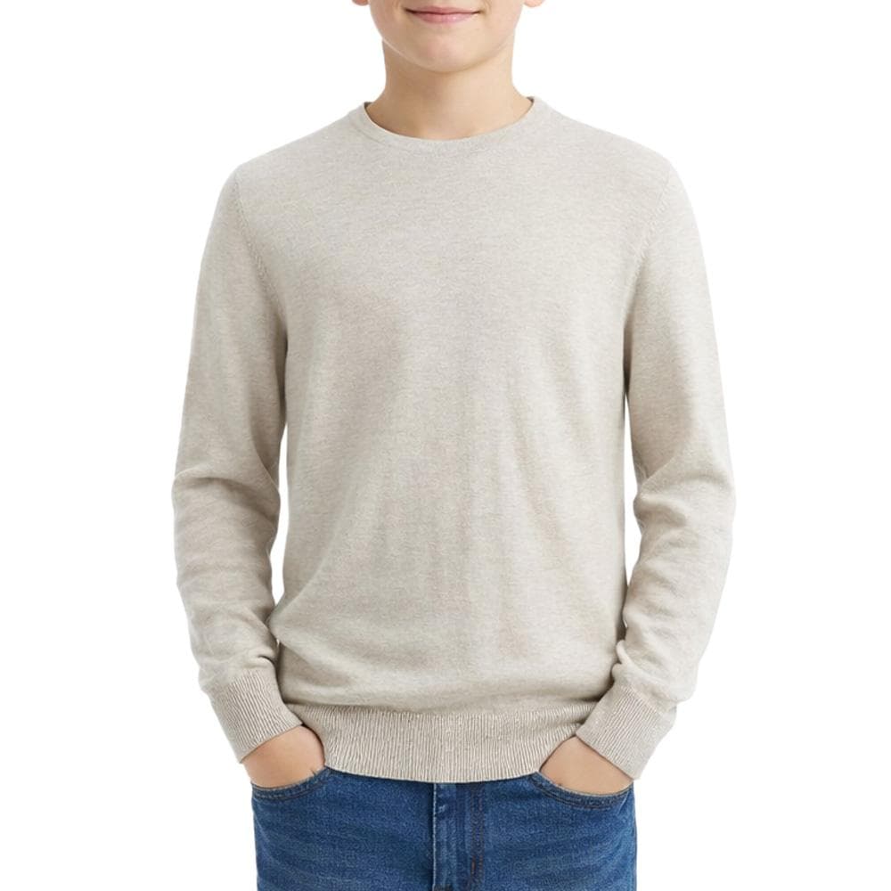 Pull Beige Garçon Jack & Jones Knit Neck 1