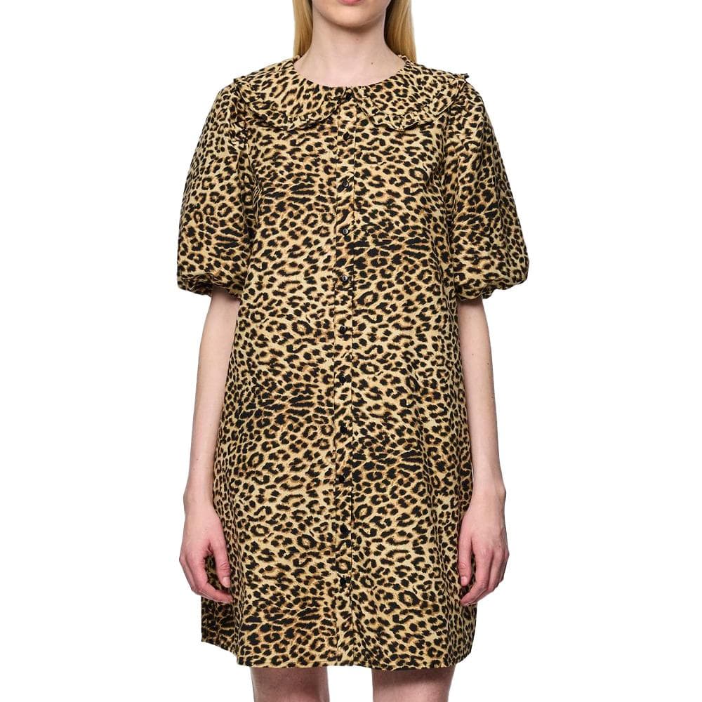 Robe Léopard Femme Pieces Nancy 2/4 1