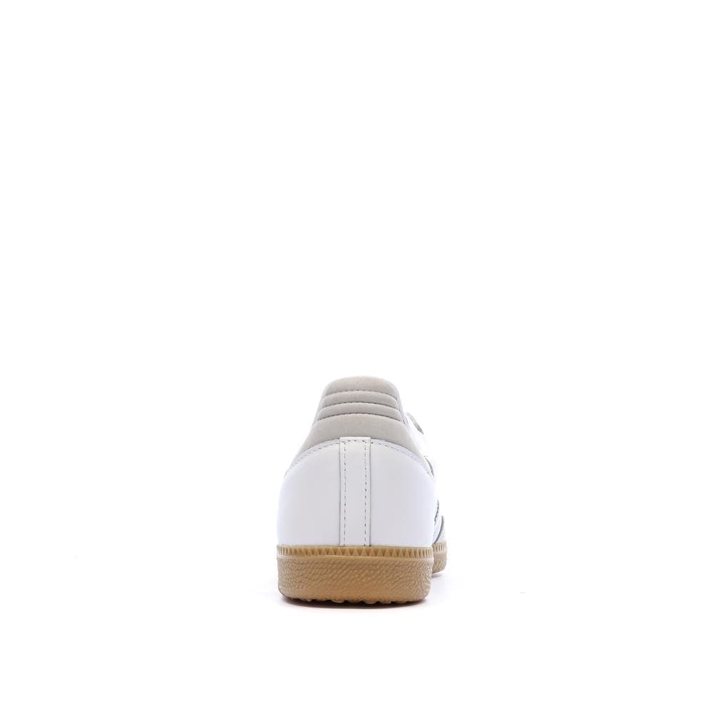 Baskets Blanches/Argent Femme Adidas Samba Og W 3