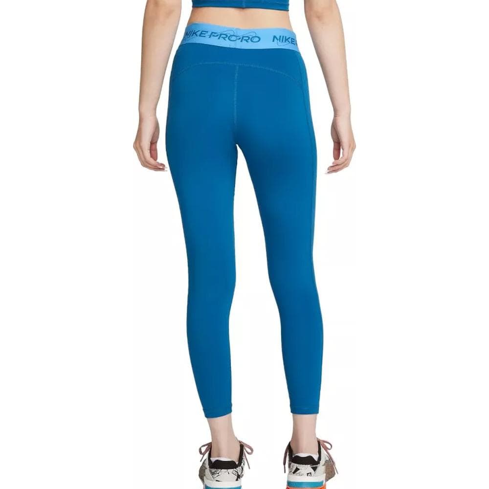Legging Bleu Femme Nike 7/8 training PRO 2