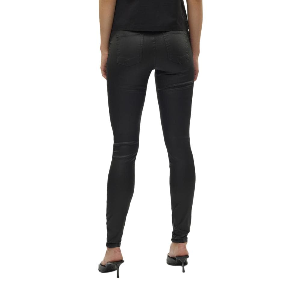 Pantalon Slim Noir Femme Vero Moda Flash 2