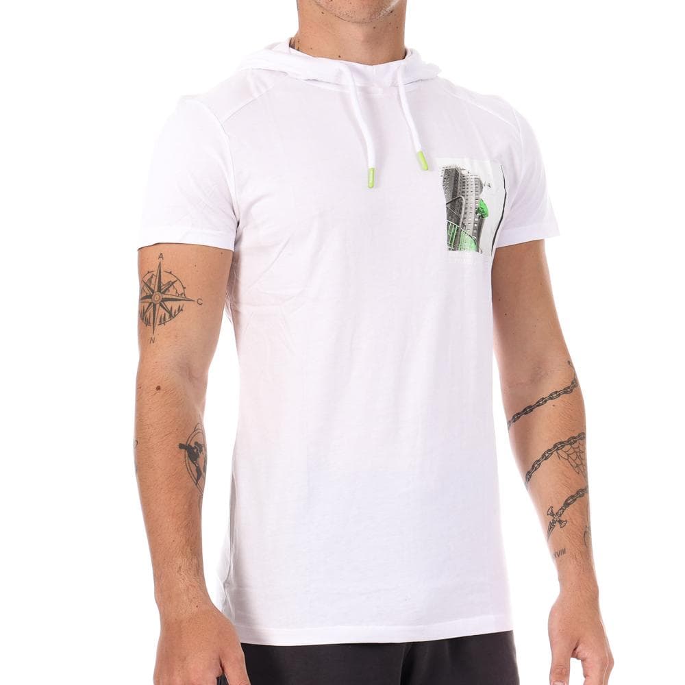 T-shirt Blanc Homme Supreme Grip Vaar 1