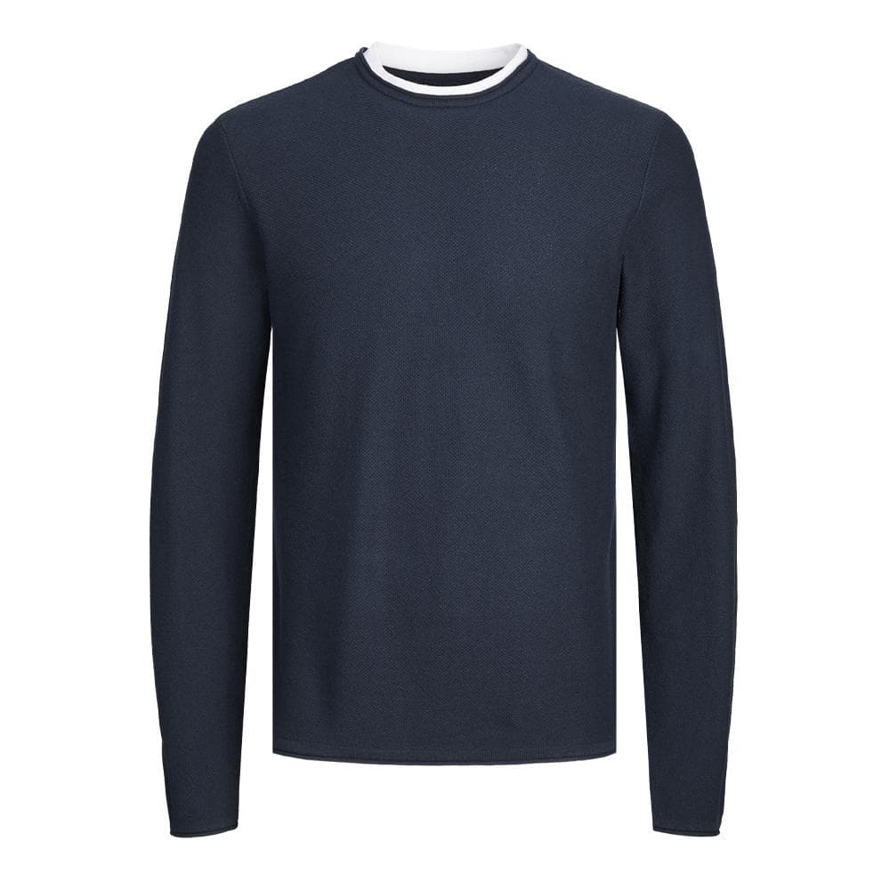Pull Marine Homme Jack & Jones Twinn Knit 1