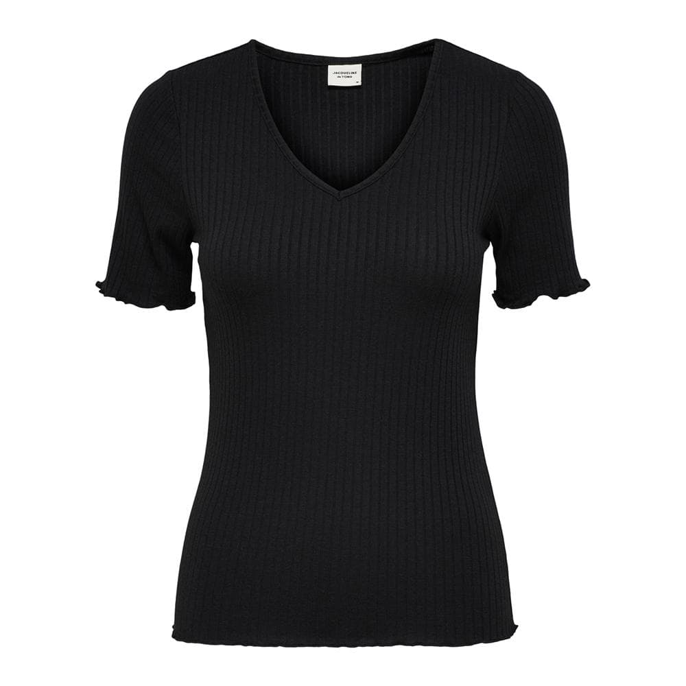 T-Shirt Noir Femme JDY FRANSISKA 15238718 1