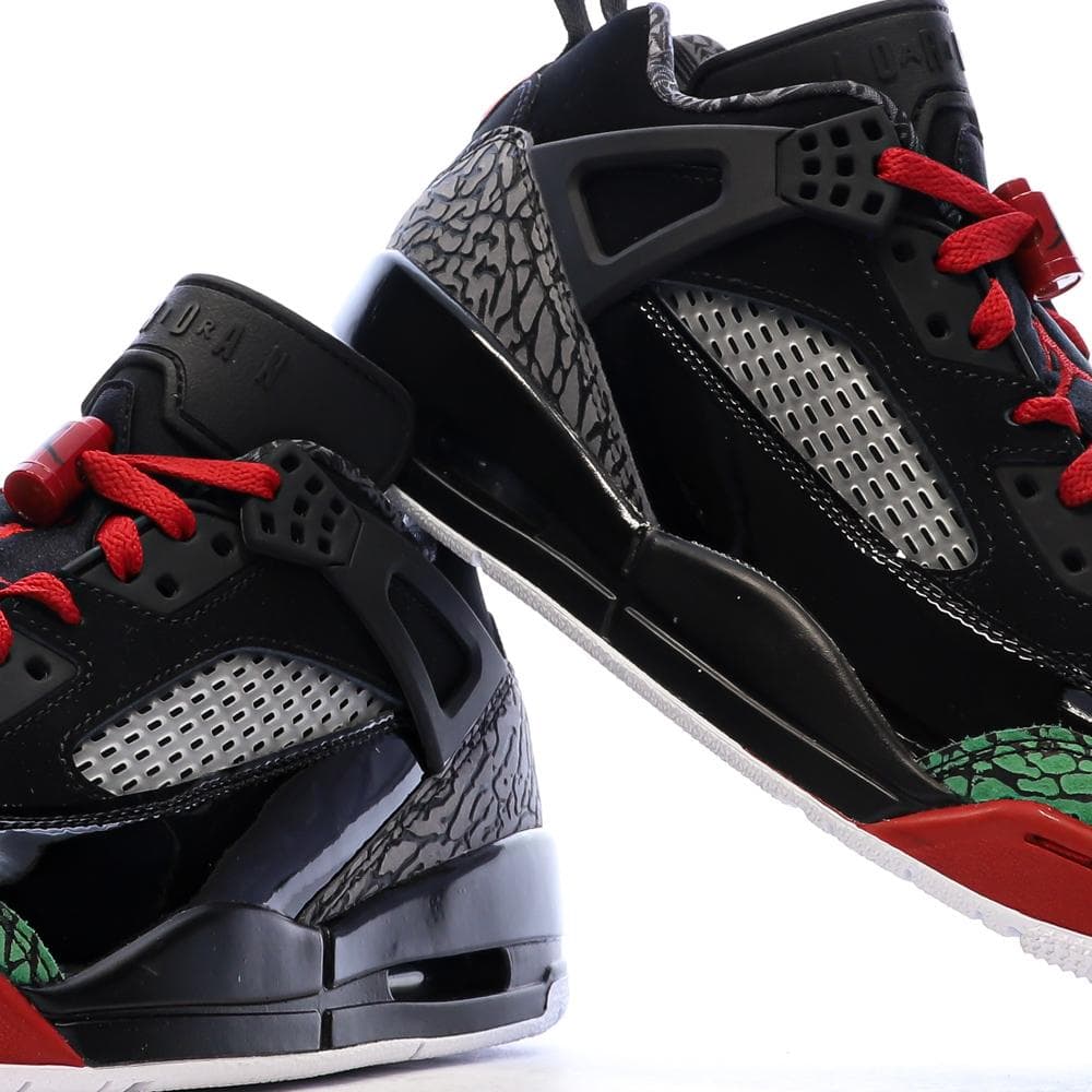 Baskets Noires/Rouges Homme Nike Jordan Spizike Low 7
