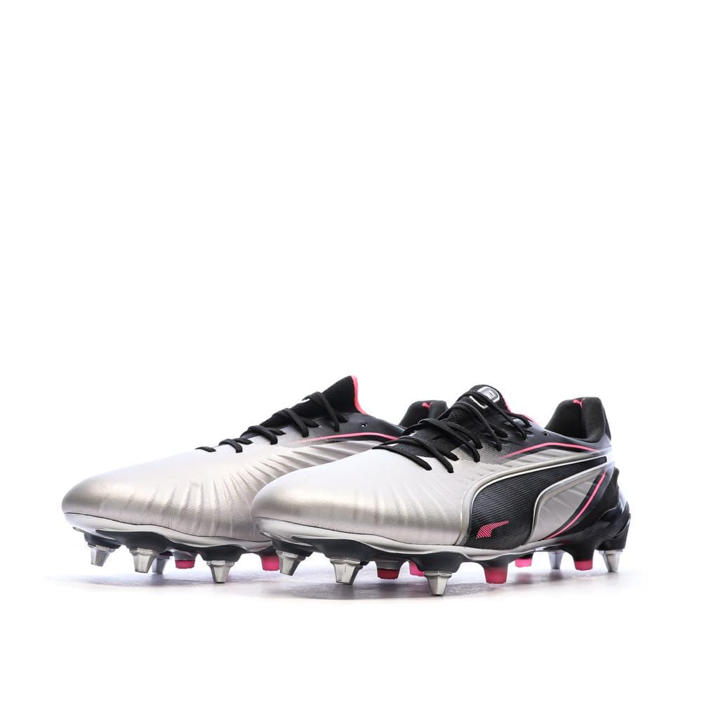 Chaussures de Foot Gris/Noir Homme Puma King Ultimate MxSG 6