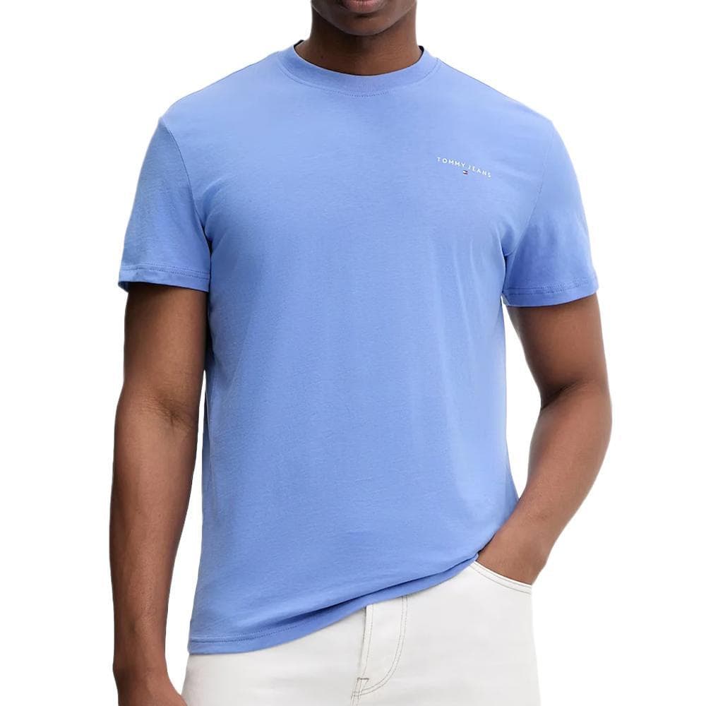 T-shirt Bleu Homme Tommy Hilfiger Tjm Slim Linear 26 1