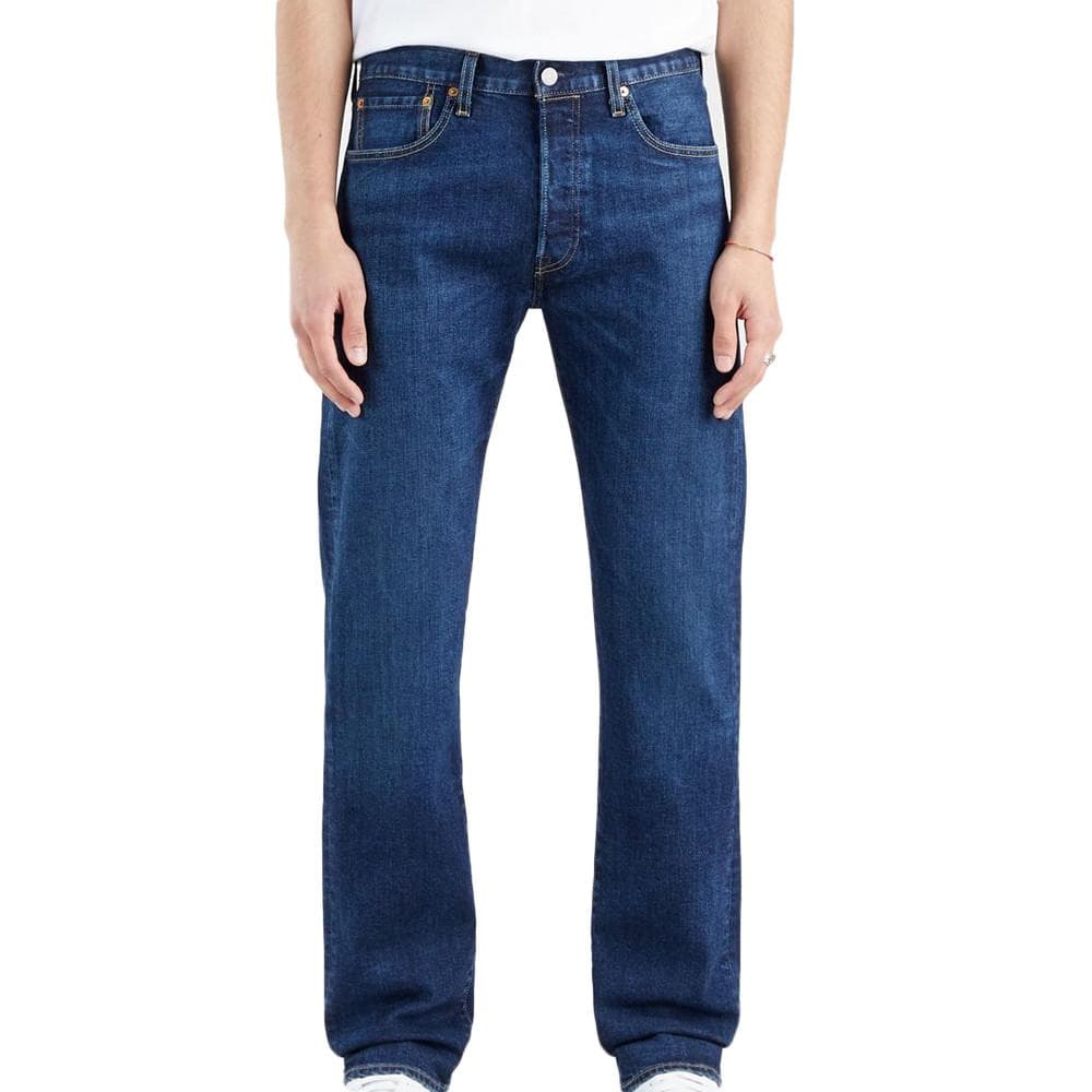 Jean Bleu Foncé Homme Levi's 501 Orignal 1