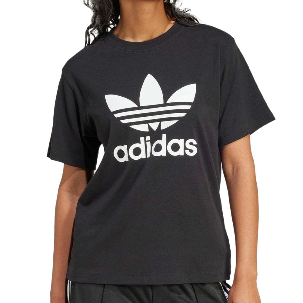 T-shirt Noir Femme Adidas Boxy 1