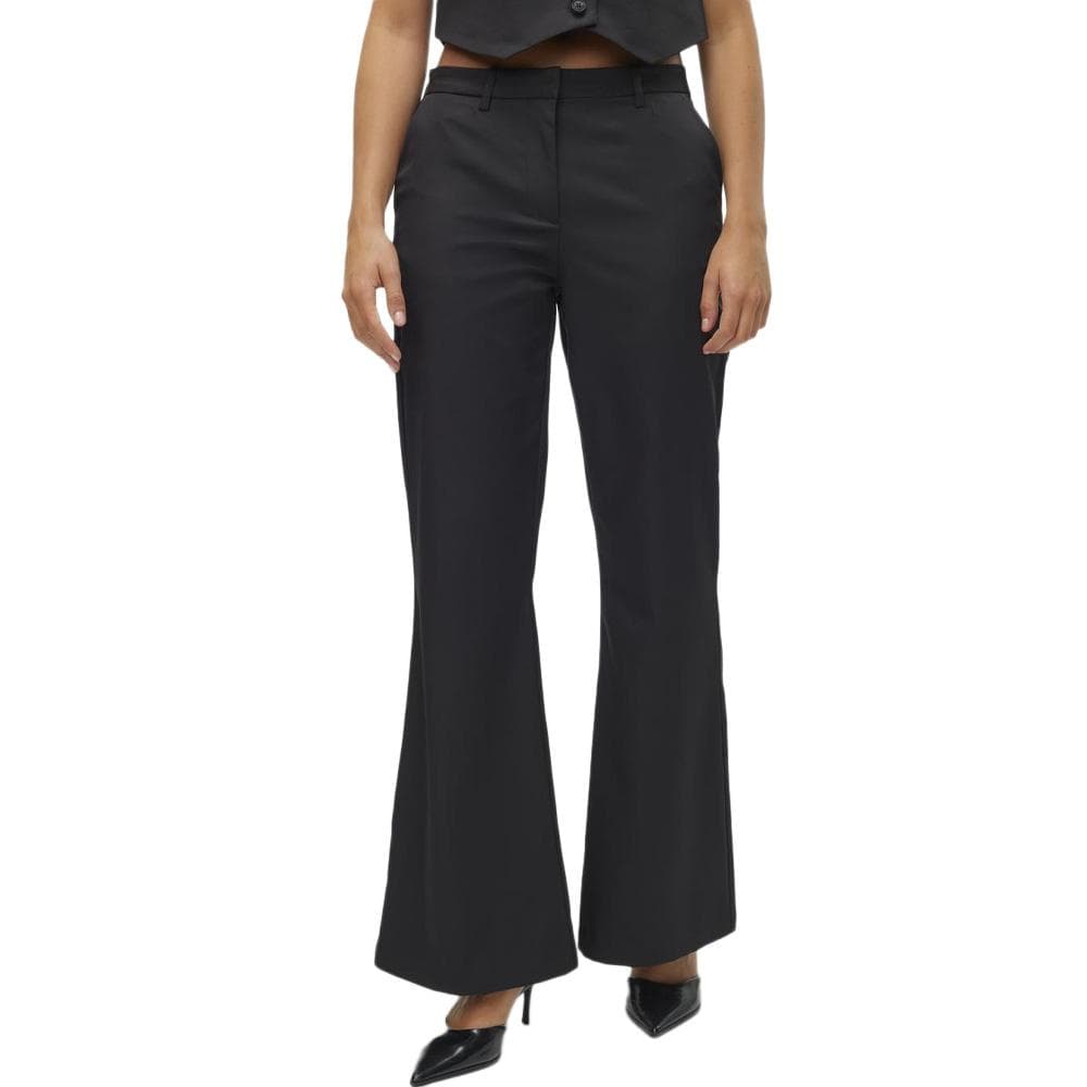 Pantalon à Pinces Noir Femme Vero Moda Tara 1