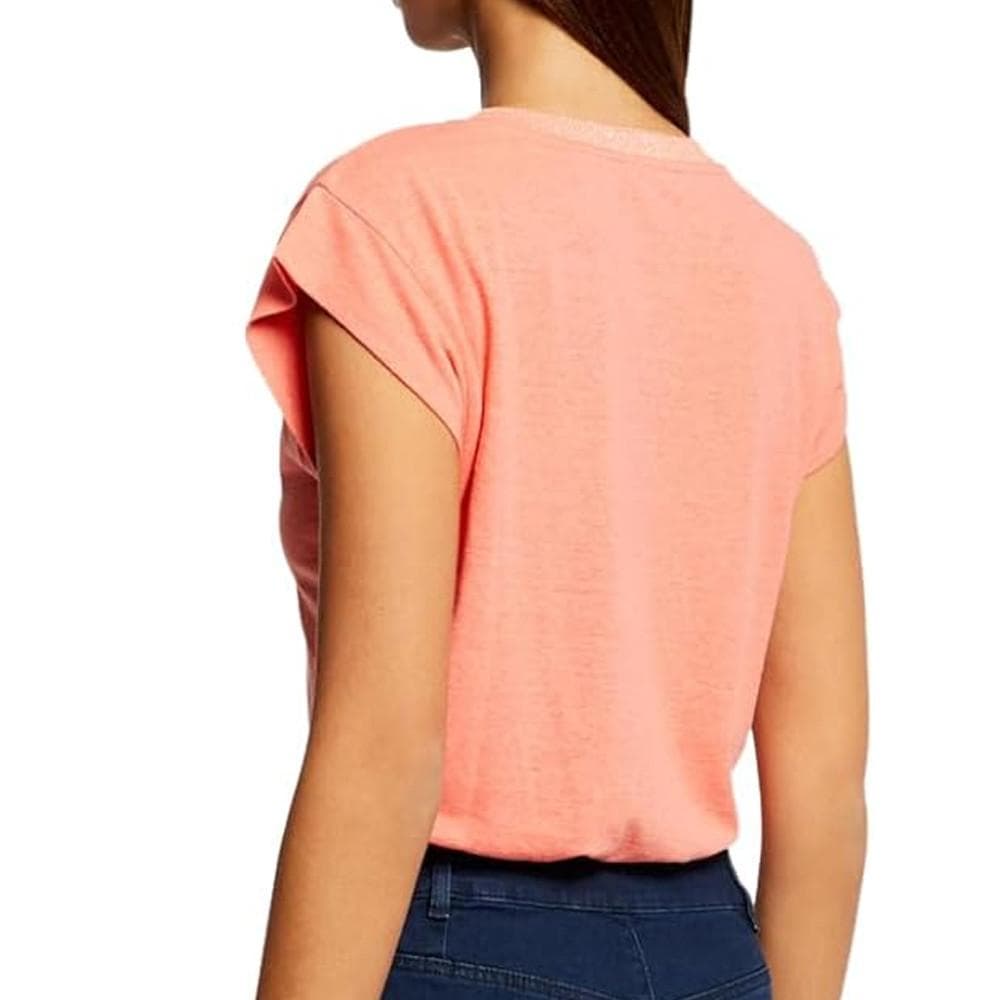 T-shirt Orange Femme Morgan Dag 2