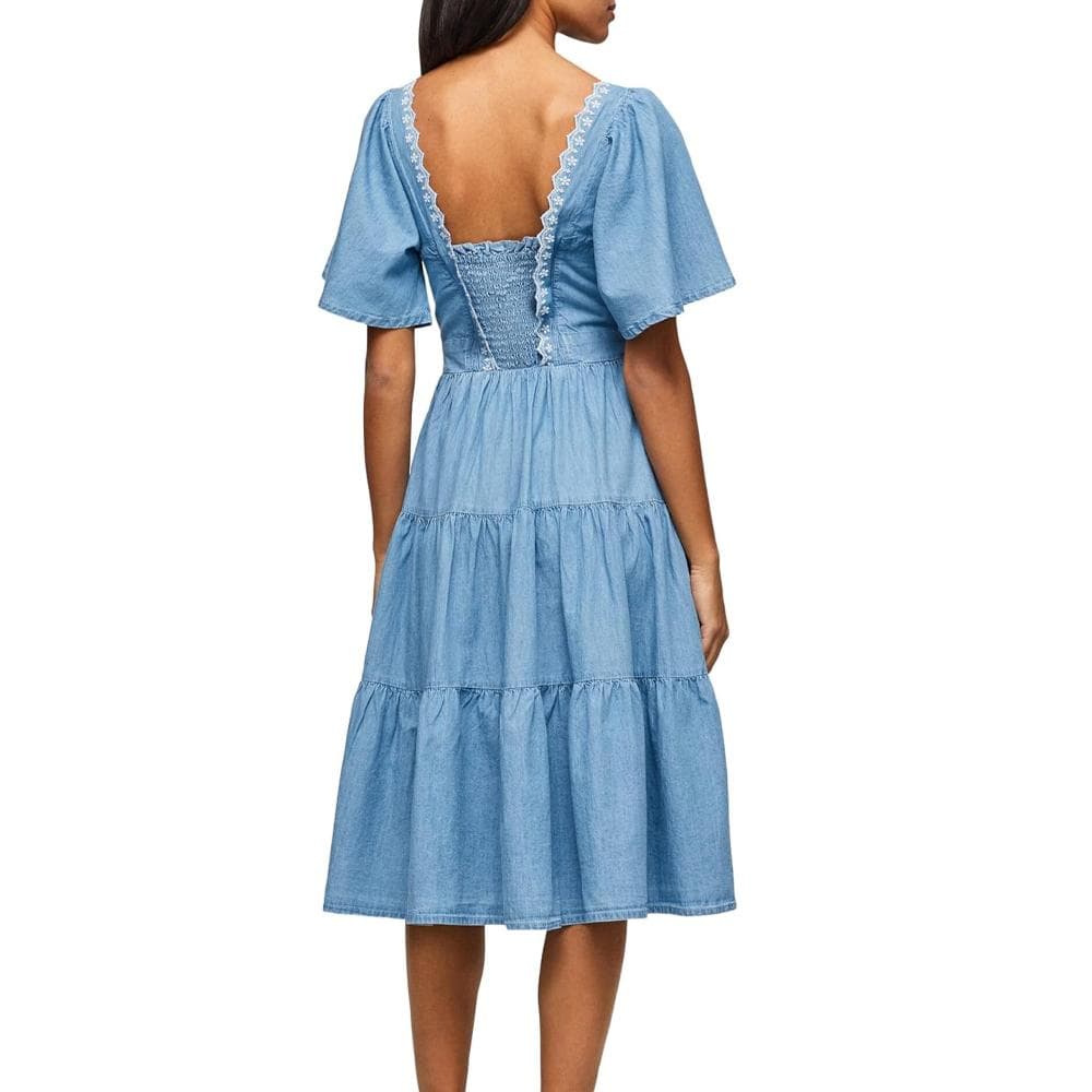 Robe en Jeans Femme Pepe jeans Aitana 2