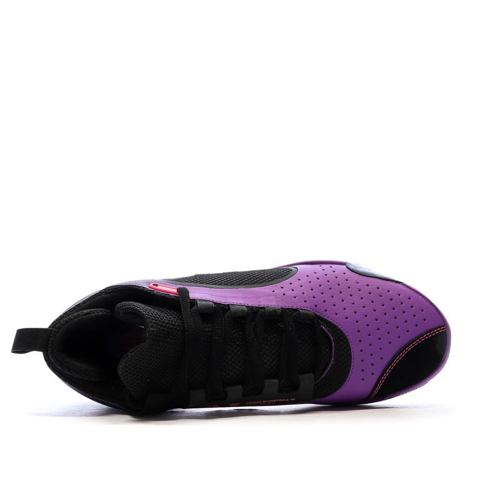 Chaussures de Basketball Violette Homme Adidas Issue 5 4