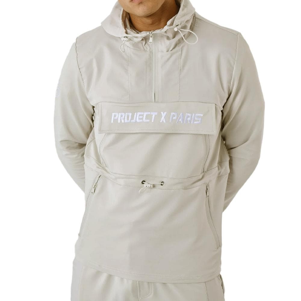 Sweat à Capuche Gris Clair Homme Project X Paris 2322010 1