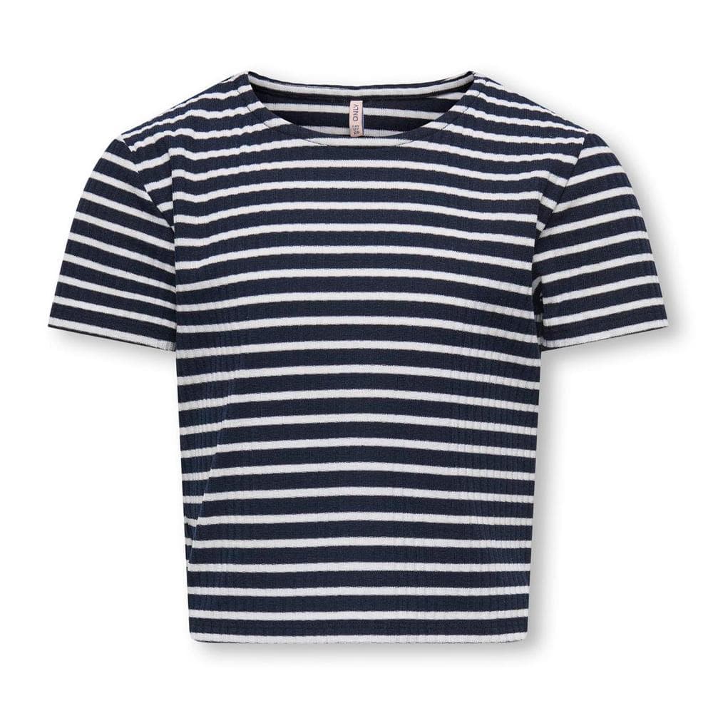 T-Shirt Marine/Blanc Fille Kids ONLY Kognella 1