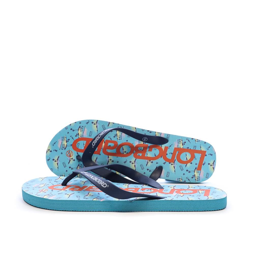 Tongs Bleu Homme Longboard Pavel 1