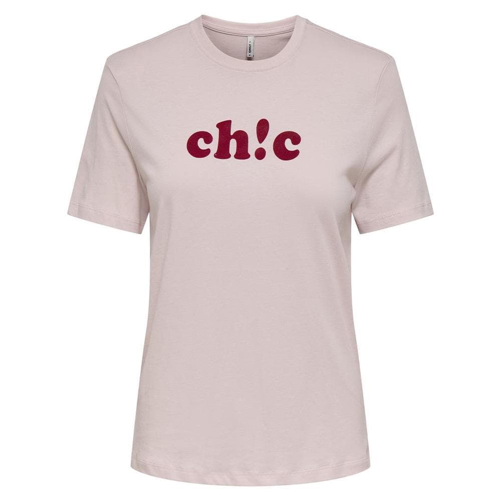 T-Shirt Rose Femme Only Lola 1