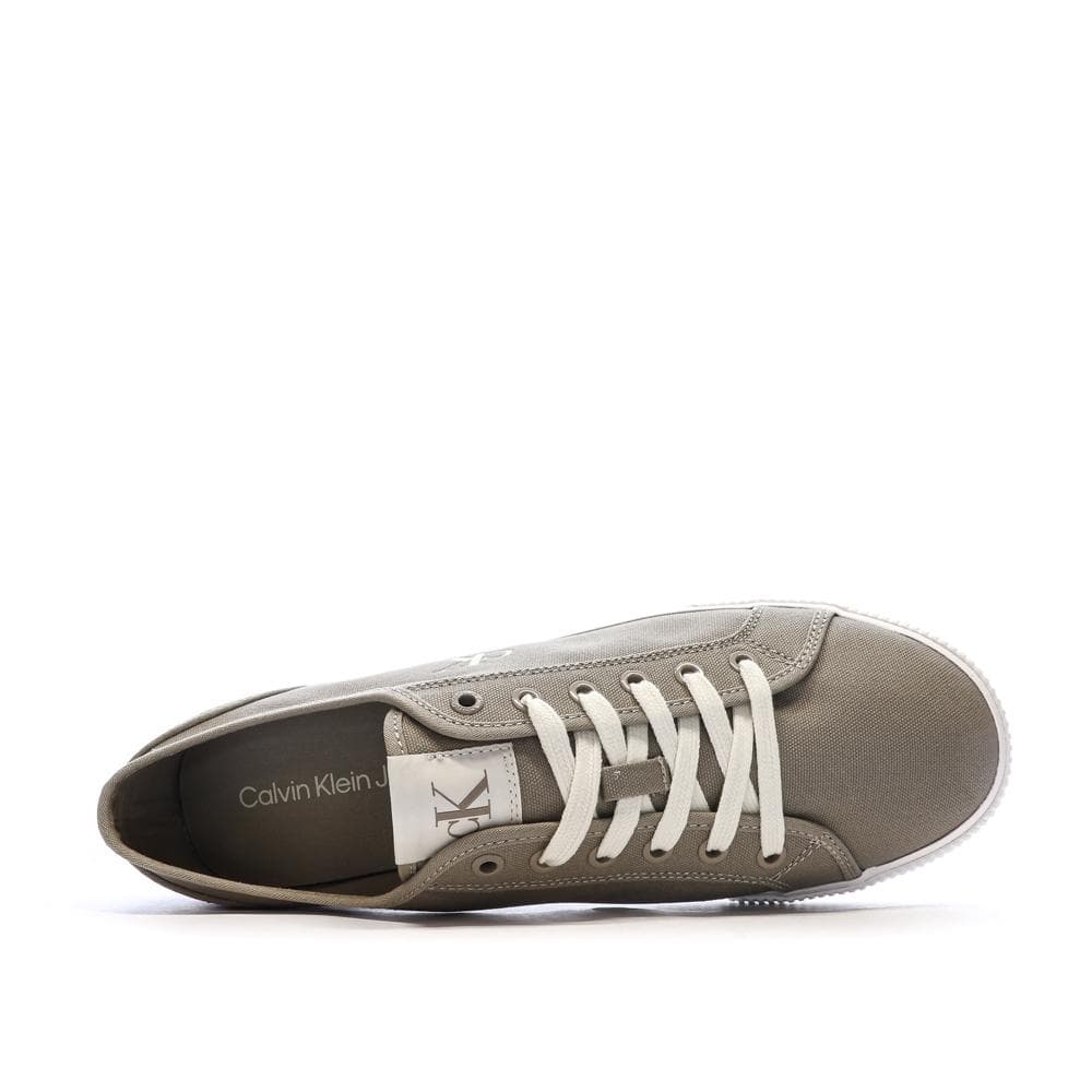 Baskets Beiges Homme Calvin Klein Jeans Ess Vulc Low 4