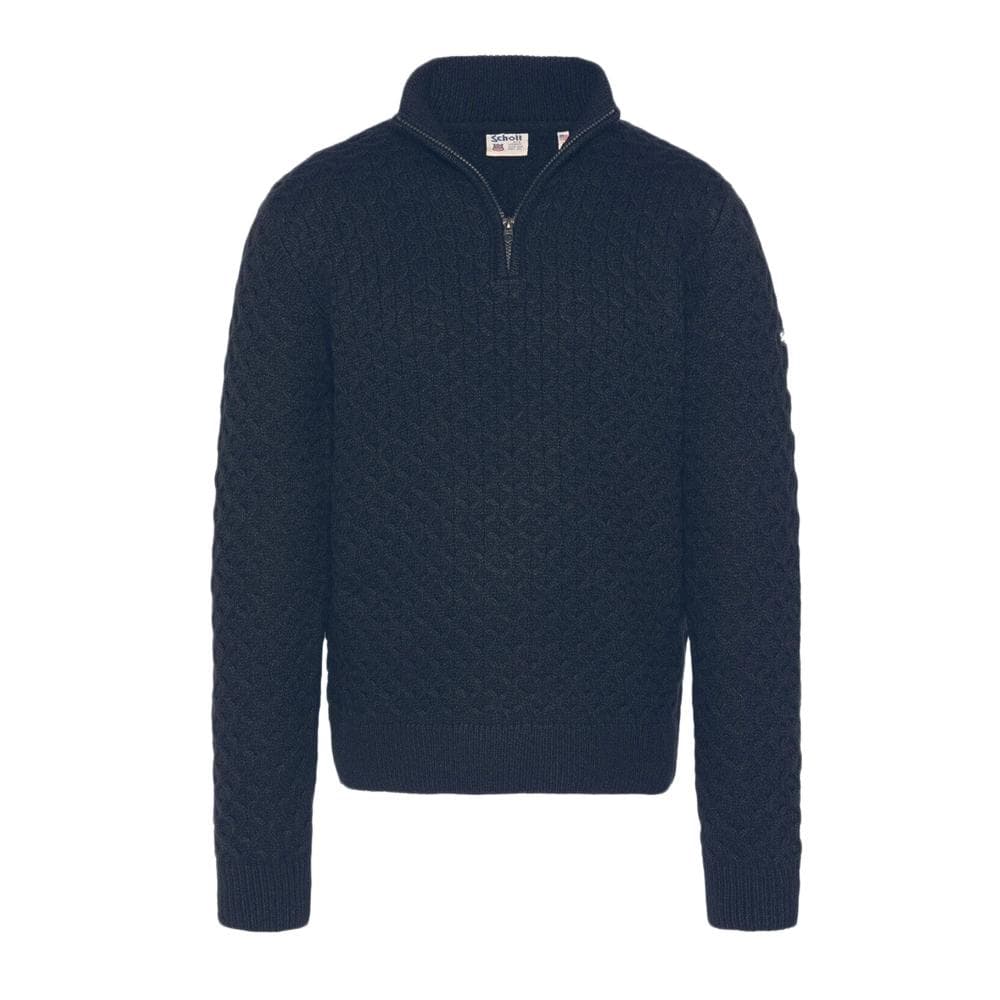 Pull Marine Homme Schott Zip CIRCLE 1