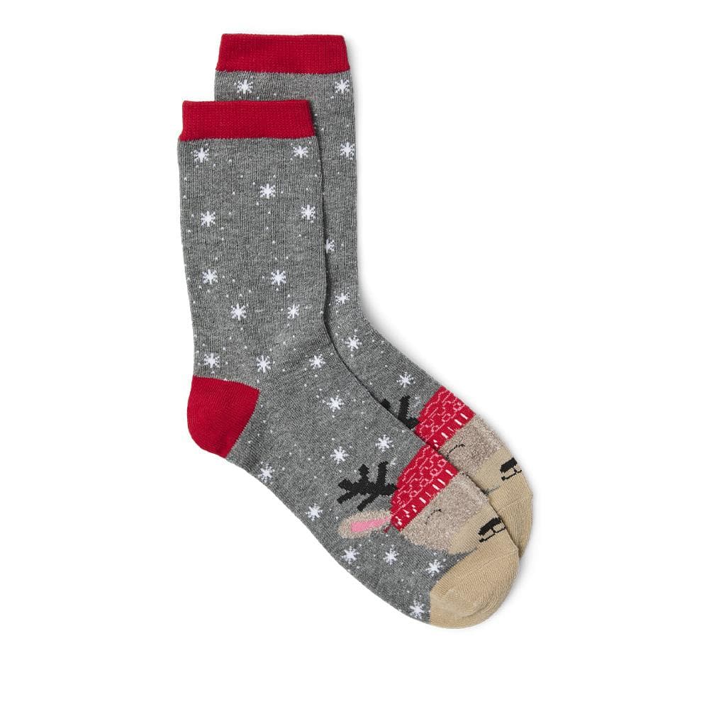 Chaussettes Grises/Rouges Femme Vero Moda Rennes 1