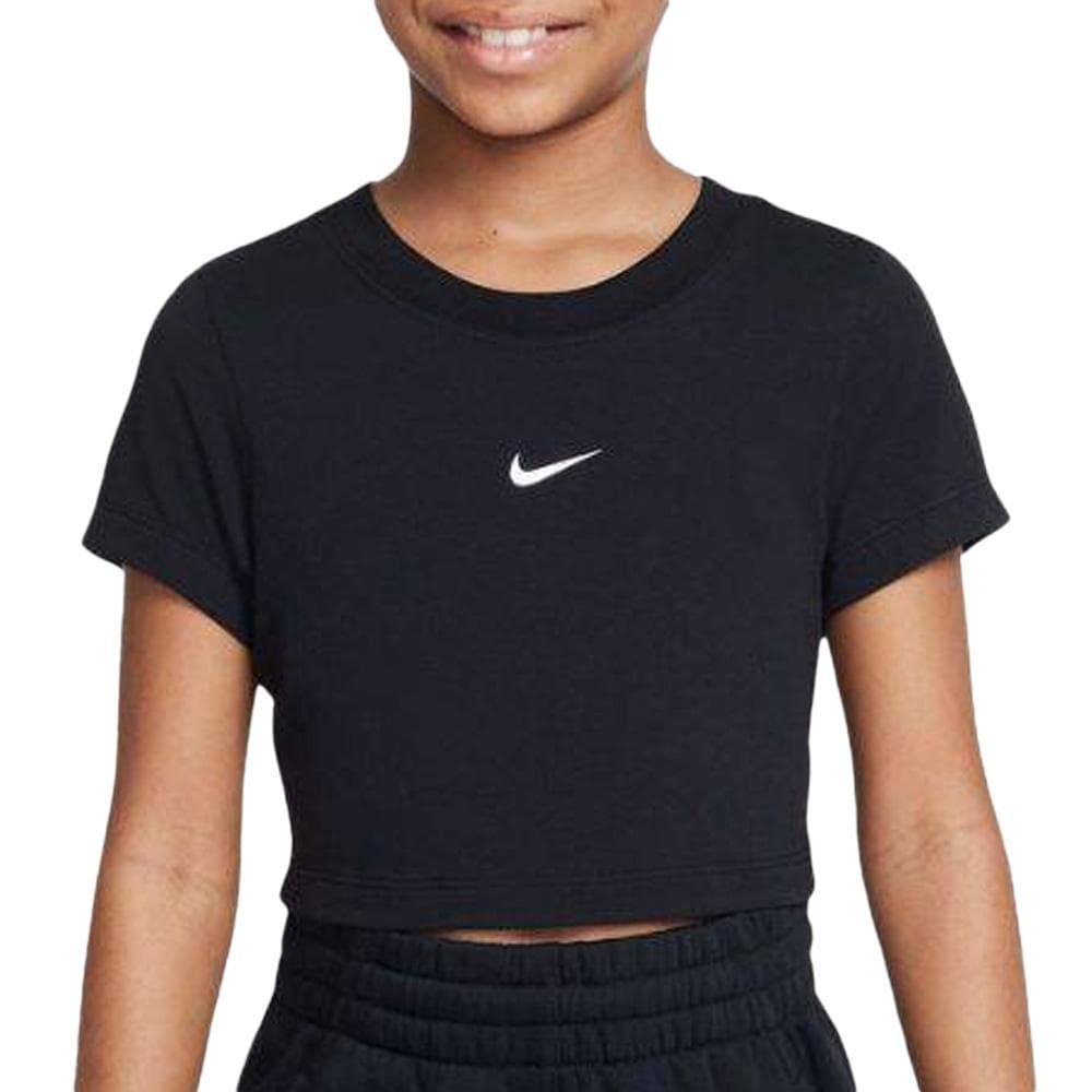 T-Shirt Noir Fille Nike HF7011 1