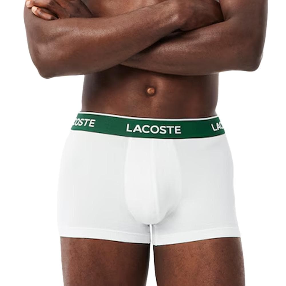 Lot de 3 Boxers Blanc Homme Lacoste 5H1300 1