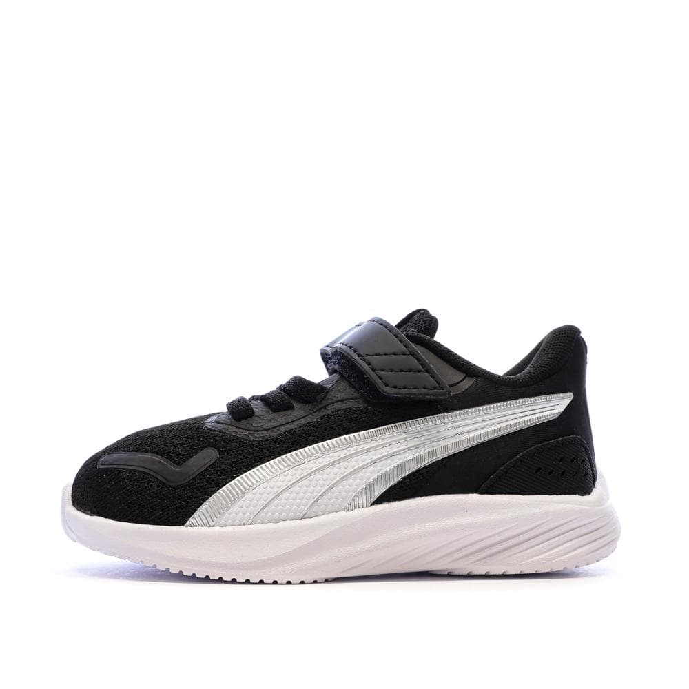 Baskets Noires/Blanches Garçon Puma Pounce 1