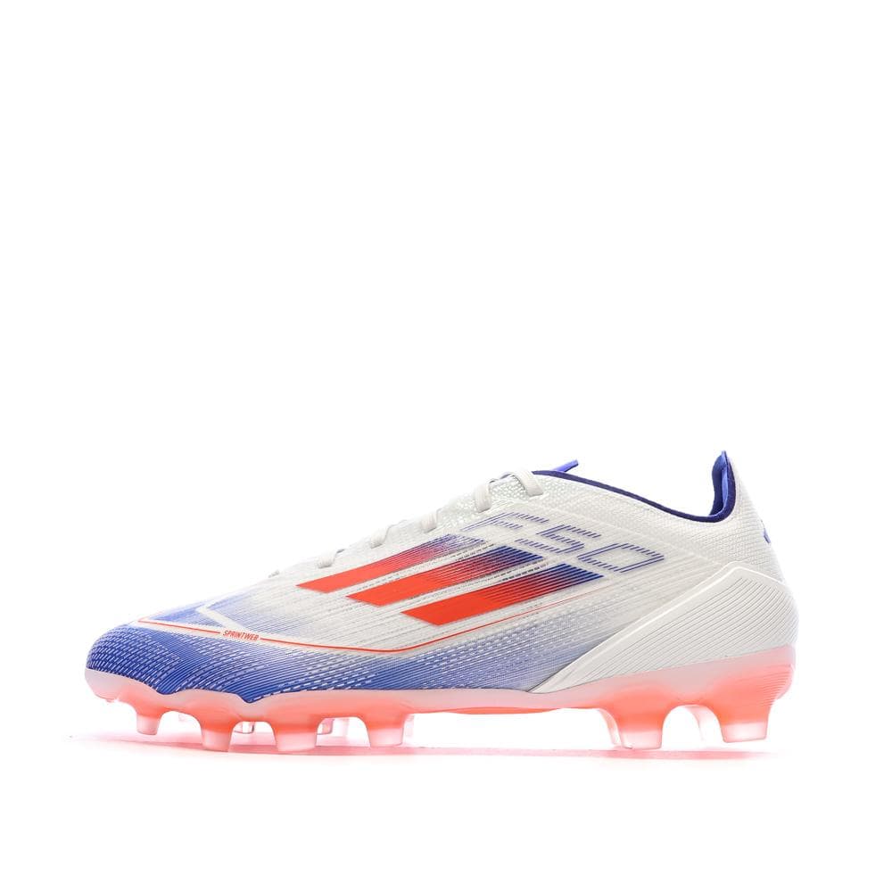 Chaussures de football Blanches/Bleu/Rouges Homme Adidas F50 Pro Mg 1