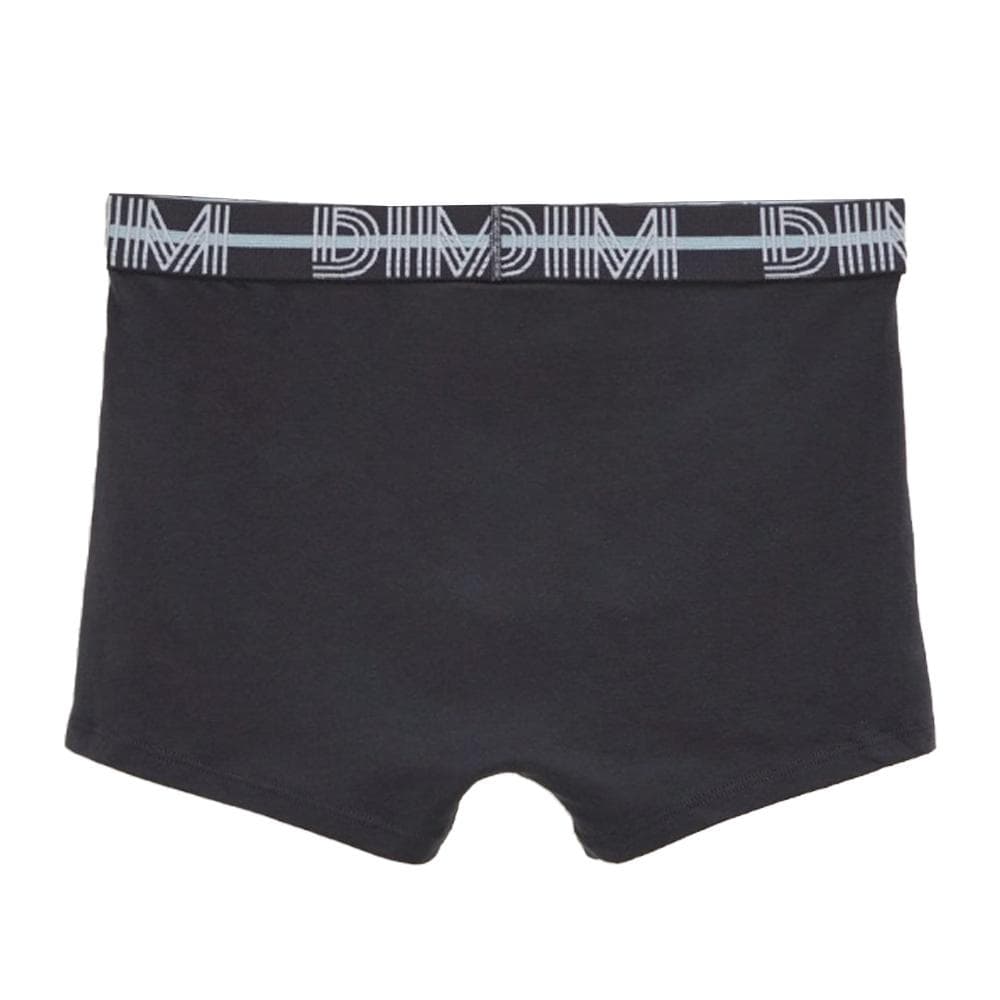 3x Boxers Gris/Bleu/Vert Homme Dim D01QU 2