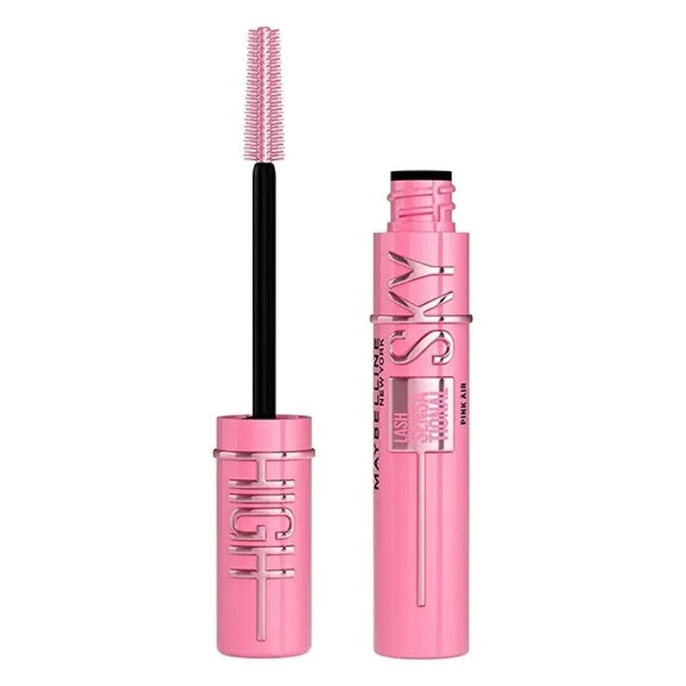 Mascara Rose Femme Gemey Maybelline Sky High Pink Air 1