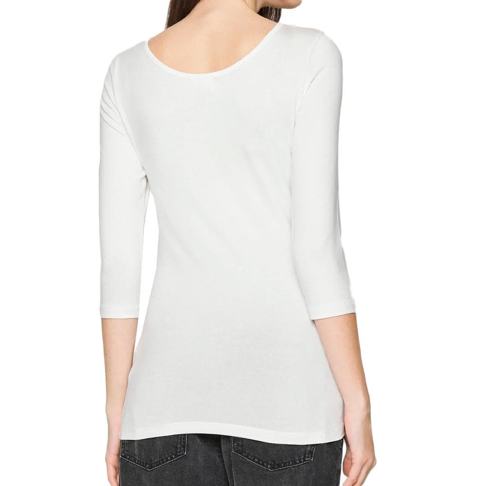 T-Shirt Manches Longues Blanc Mamalicious Lemoni 2