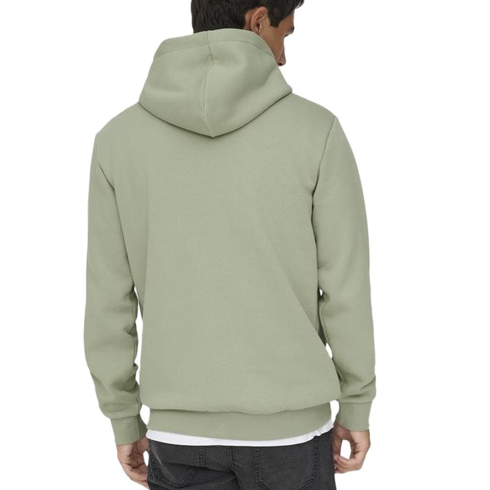 Sweat à Capuche Vert Moyen Homme Only & Sons Ceres 2