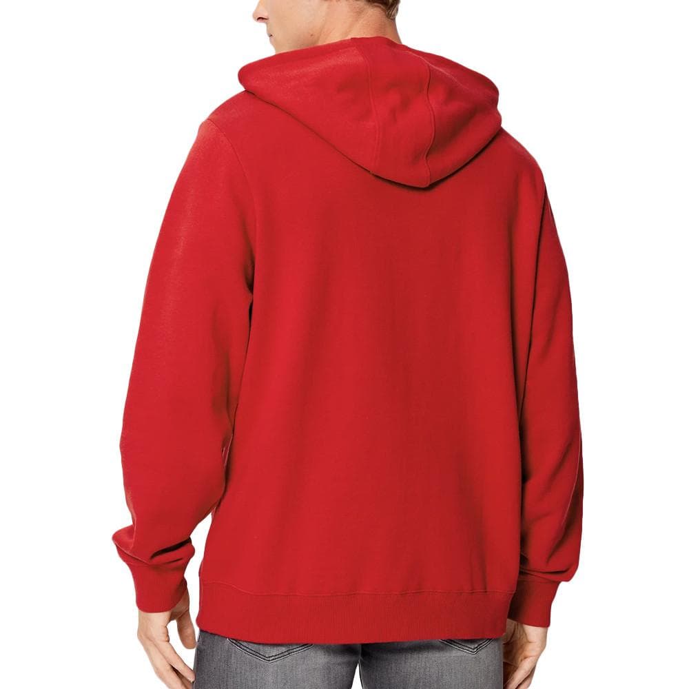 Sweat à Capuche Rouge Homme Guess Roy 2