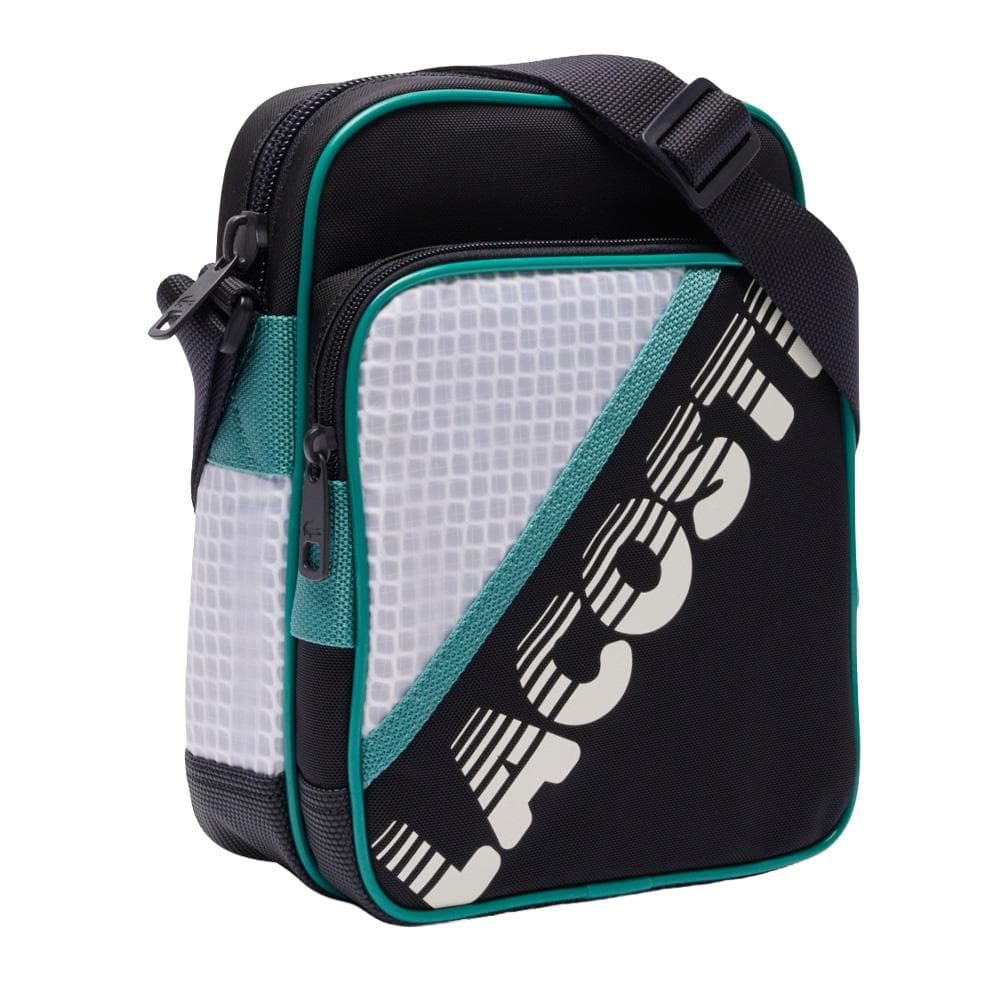 Sacoche Noir/Bleu Homme Lacoste bayou 3